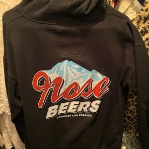 Official Assholes Live Forever “Nose Beers” Hoodie